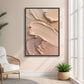 Nude Cream Palette – Modern Textured Abstract Painting