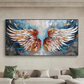 Abstract Angel Feather Painting