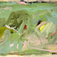 Sage Meadow-Green Abstract Painting