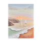 Sunset Coral-Sand Seascape Painting