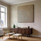 Neutral Gradient Grid Painting