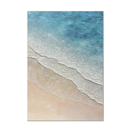 Sunset Serenity-Beach Textured Painting