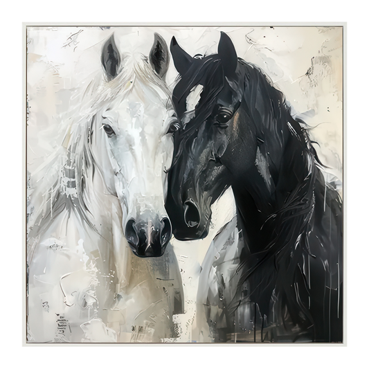Harmony of Strength Horse Painting