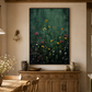 Twilight Meadow Floral Painting