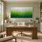 Verdant Breeze Grassland Painting