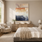 Earth Layers Textured Abstract Painting