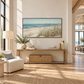 Coastal Whisper Seaside Grassland Painting