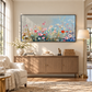 Wildflower Textured Painting