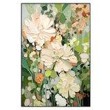Soft Bloom Garden Abstract Painting
