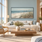 Coastal Whisper Seaside Grassland Painting