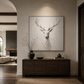 Silent Grace Deer Textured Painting #AR013