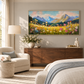 Alpine Bloom Landscape Painting