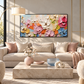 Bloom Symphony Colorful Floral Painting
