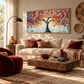 Blooming Harmony Tree Painting