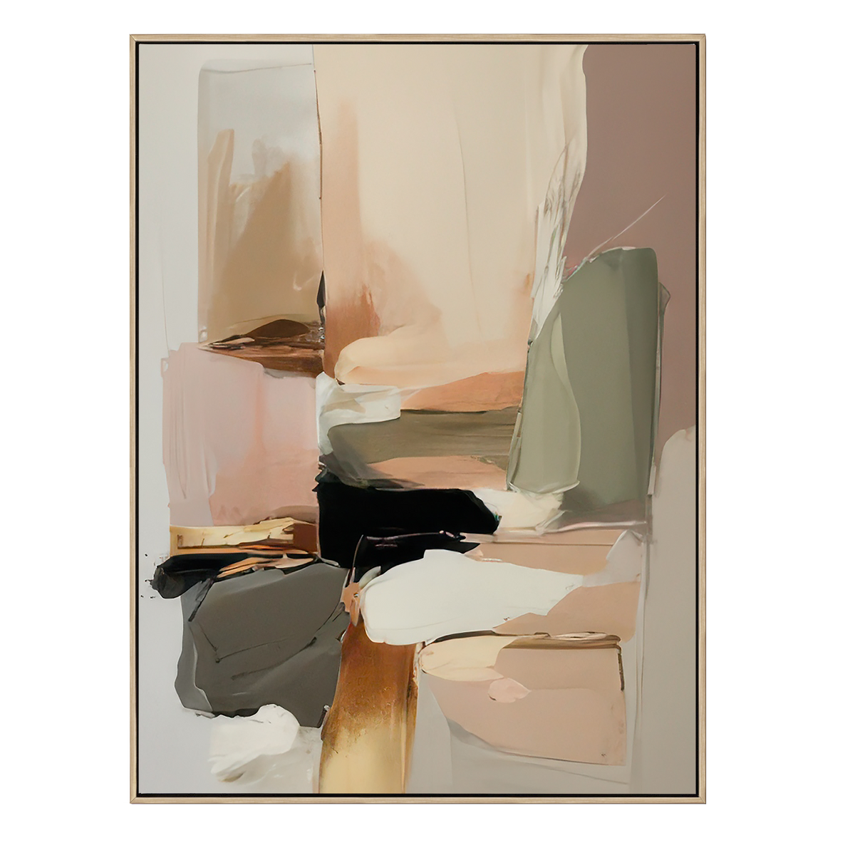 Warm Balance Abstract Painting