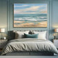 Quiet Horizon Blue Seascape Painting