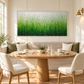 Verdant Breeze Grassland Painting