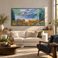 Mountain Lake Landscape Painting
