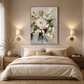 Ivory Bloom Poetic Abstract Painting