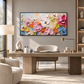 Bloom Symphony Colorful Floral Painting