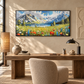 Alpine Meadow Landscape Painting