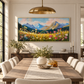 Alpine Bloom Landscape Painting