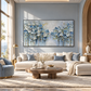 Textured Floral Painting