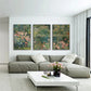 Blossom Garden Whisper Triptych Painting Set of 3
