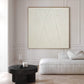 Gentle Trace Ivory Minimal Painting