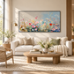 Wildflower Textured Painting