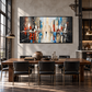 Abstract Cityscape Painting