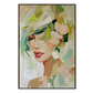 Whispered Muse Abstract Portrait Painting