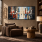 Abstract Cityscape Painting
