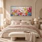 Bloom Symphony Textured Floral Painting