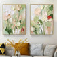 Set of 2 Soft Meadow Whisper Abstract Painting