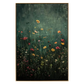 Twilight Meadow Floral Painting