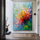 Radiant Prism Bloom Abstract Painting