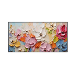 Bloom Symphony Colorful Floral Painting