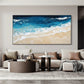 Deep Blue Coast Seascape Painting