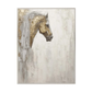 Gilded Grace Horse Portrait Painting