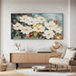 Ivory Bloom White Floral Painting