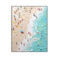Golden Shoreline-Sunlit Beach Painting