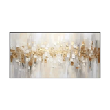 Golden Mirage Abstract Painting