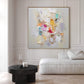 Soft Pastel Harmony Abstract Painting