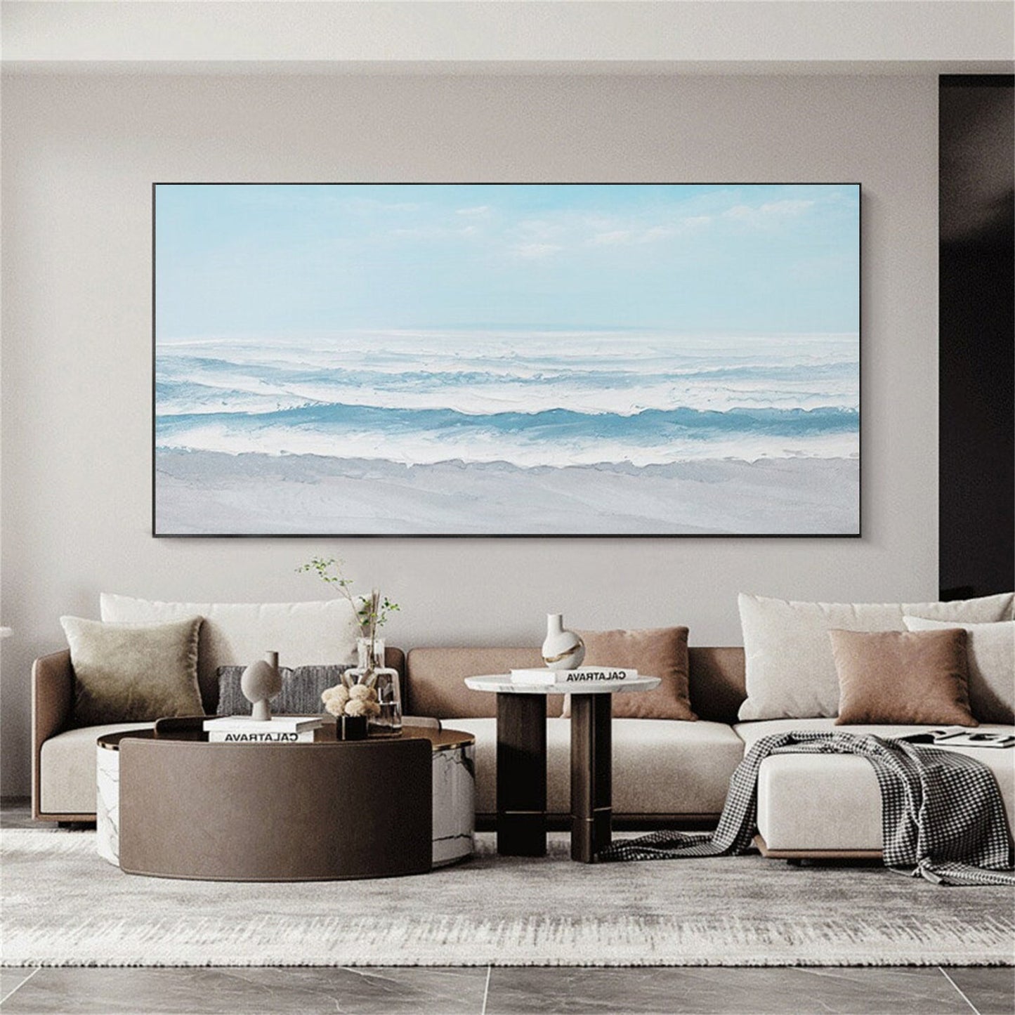 Ocean Serenity-Calm Ocean Wall Art
