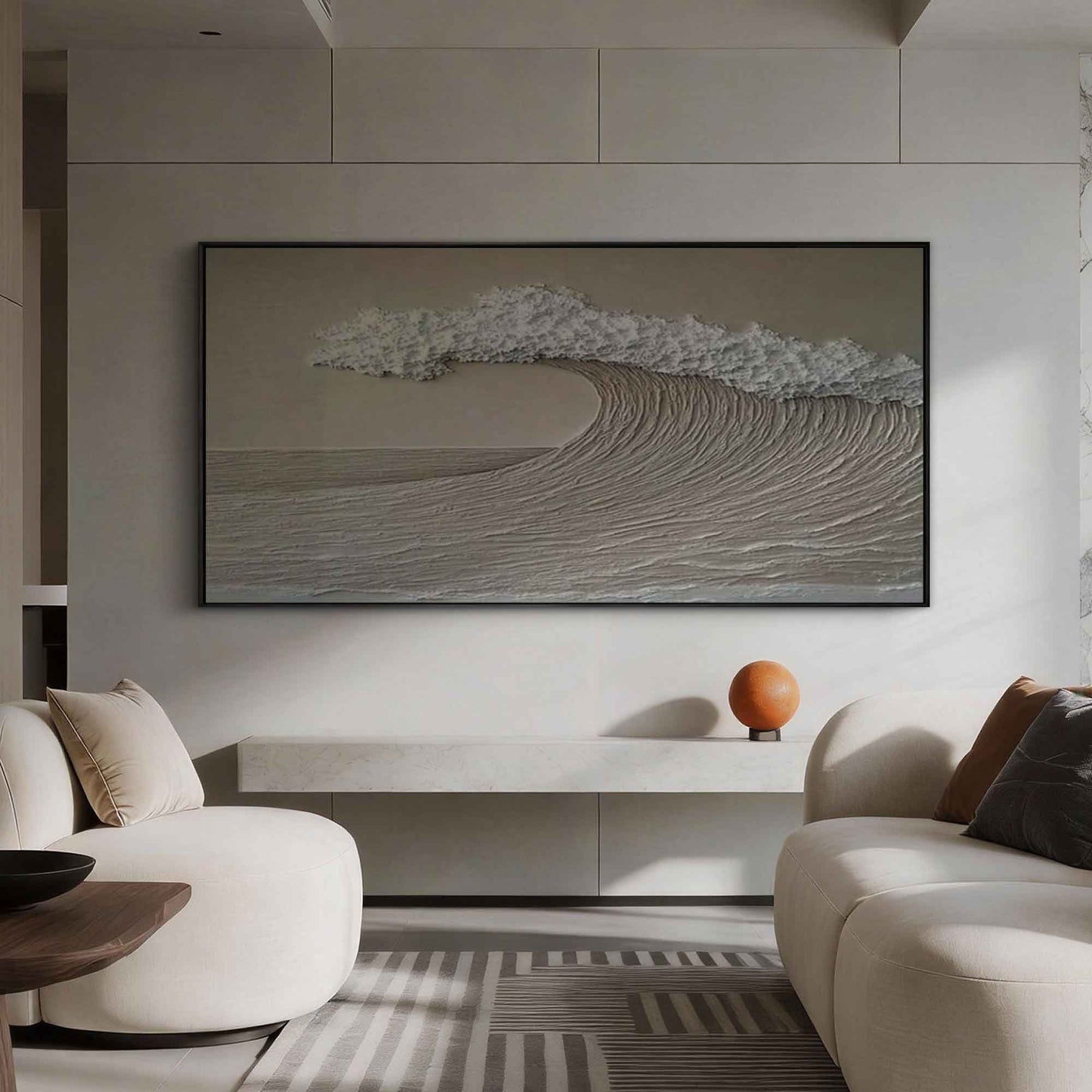Serene Crest Wave Painting