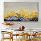 Sunrise Mountain Abstract Painting