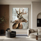 Whispered Affection Deer Painting