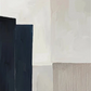 Quiet Geometry Neutral Abstract Painting