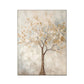 Soft Dawn Ivory Tree Painting